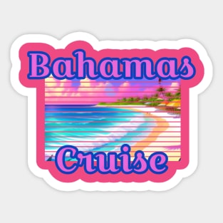 Bahamas Cruise Sticker